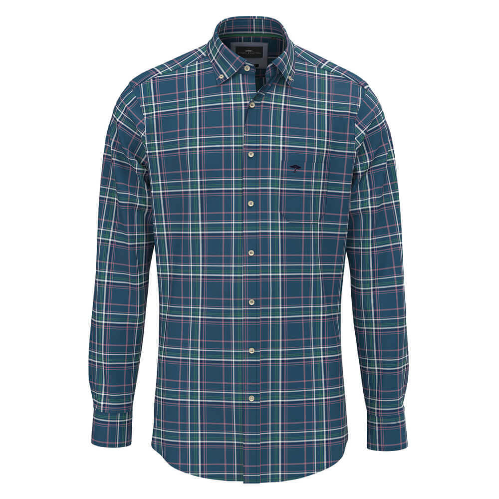 Fynch Hatton Modern Check Shirt